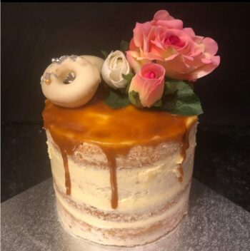 Naked drip cake