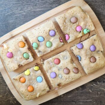 Smarties Blondies